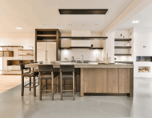 kitchen wood floor installation