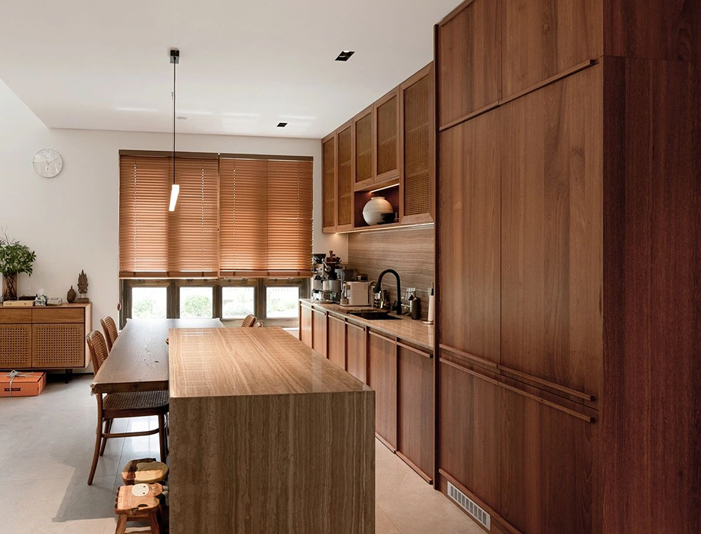 Modern minimalist kitchen design